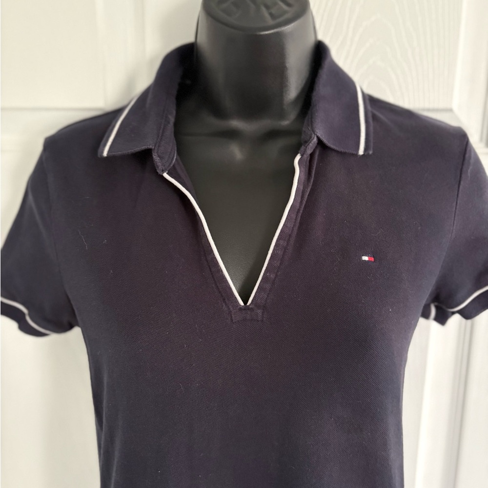 Tommy Hilfiger Women's Navy Polo Dress